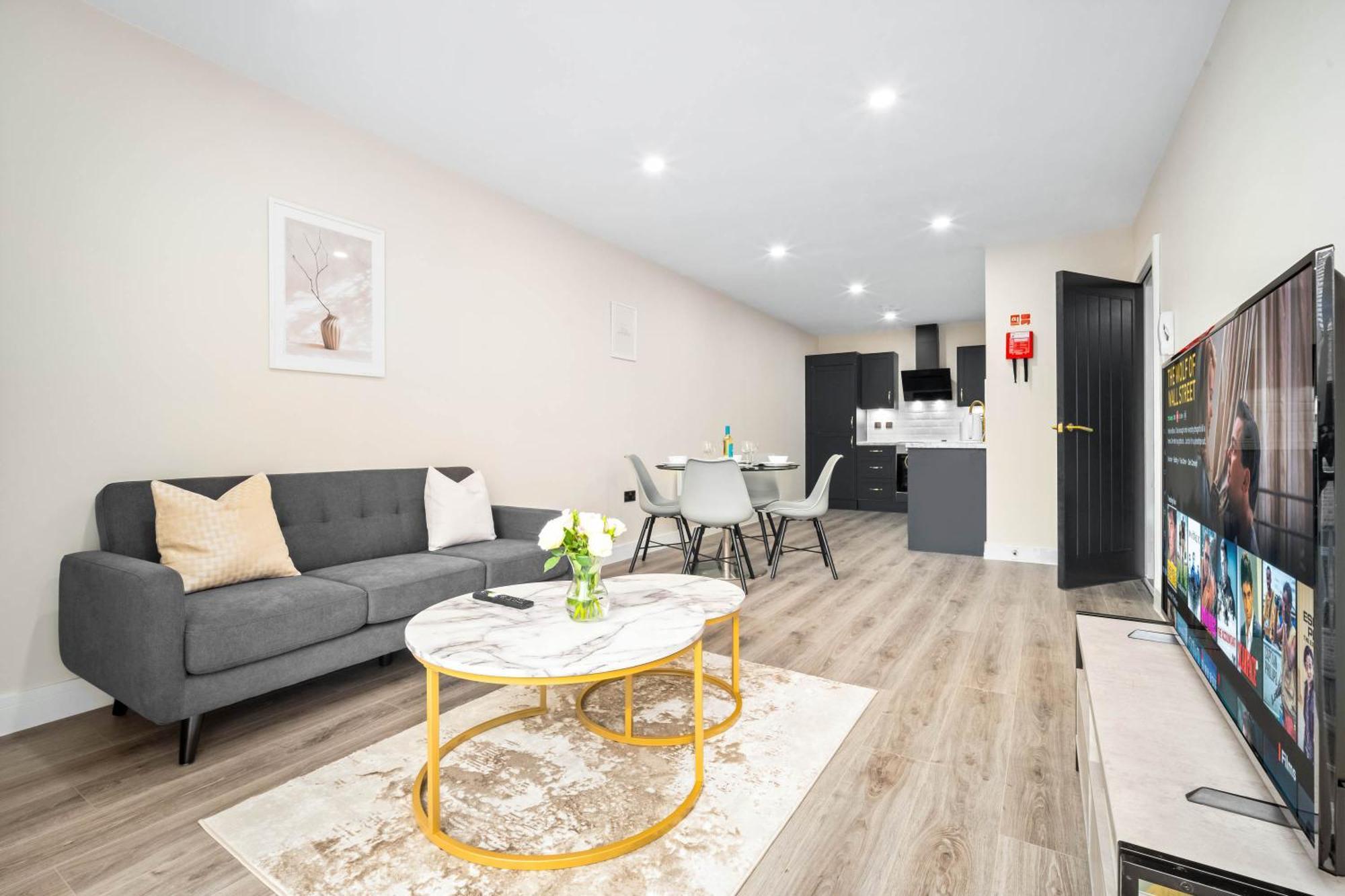 Brand New Luxury Apartment - 2 Bedroom - City Centre - Jq - Wifi - Netflix - 10Ah Бирмингем Экстерьер фото